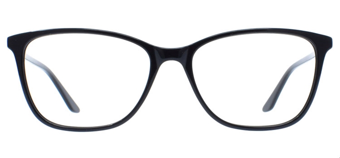 Picture of iLookGlasses DNA 9848 BLACK - PLASTIC,RECTANGLE,OVAL,FULL-RIM,fashion,light weight,office,everyday - prescription eyeglasses online Canada